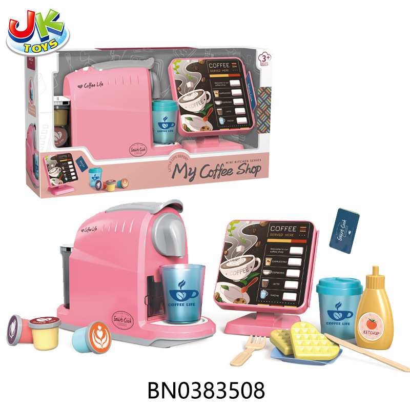 COFFEE MACHINE SET W/ORDERING MACHINE(LIGHTS,SOUND) toys