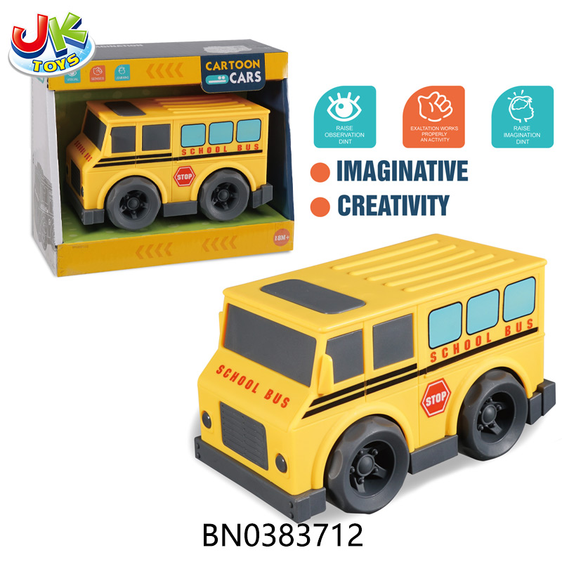 FRICTION CARTOON SCHOOL BUS toys