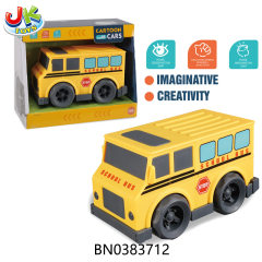 FRICTION CARTOON SCHOOL BUS