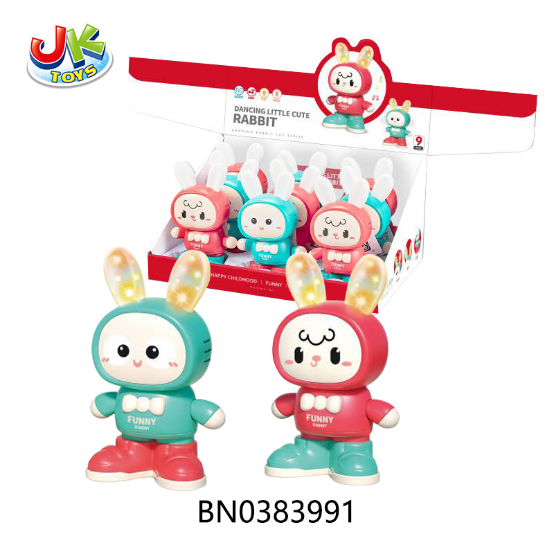 DANCE LITTLE CURE RABBIT （9 PCS/DISPLAY BOX） toys