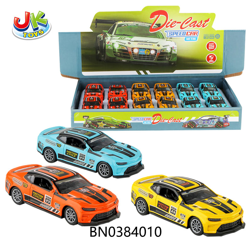 1:36 PULL BACK ALLOY CAR （3 COLORS,12PCS/DISPLAY BOX） toys