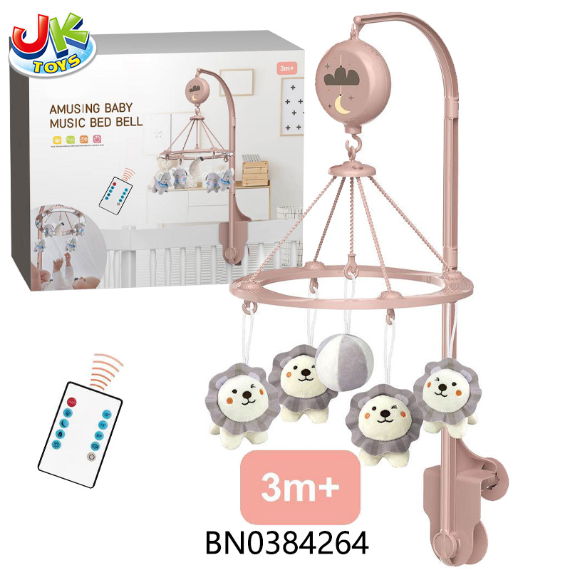 R/C  BABY BED BELL W/LIGHT,MUSIC toys