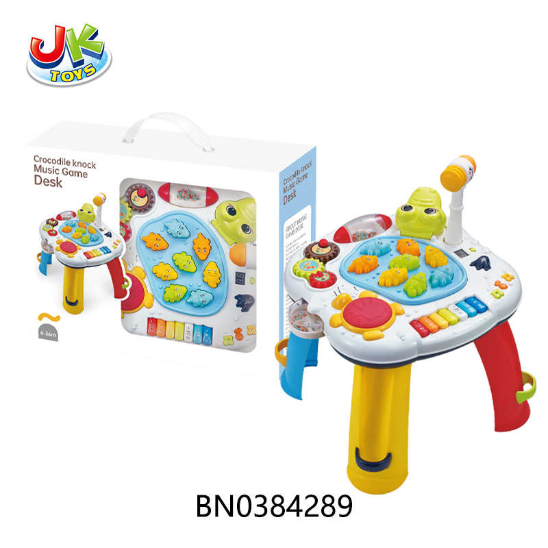 CROCODILE KNOCK MUSIC GAME BOARD toys