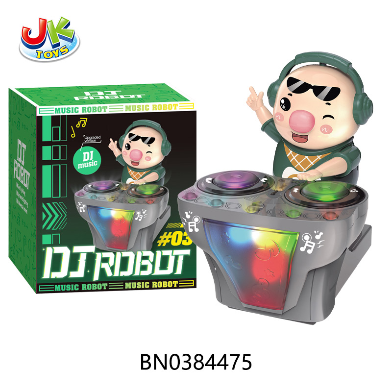 B/O DJ PIG W/ LIGHTS,MUSIC toys