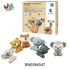 6 HAND PUPPETS toys