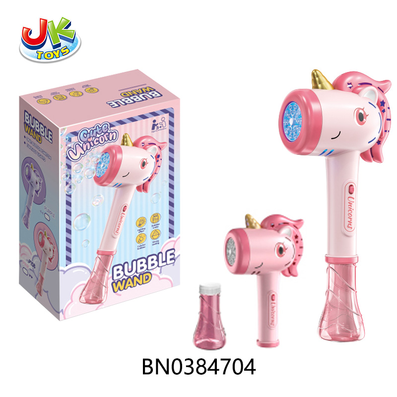 B/O BUBBLE WAND W/1 BOTTLE OF130 ML BUBBLE WATER toys