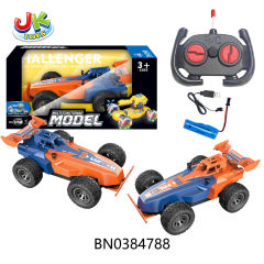 1:16 4CH R/C CAR（ORANGE/BLUE） toys