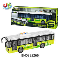 FRICTION CITY BUS(W/LIGHT,SOUND&OPEN DOOR） toys