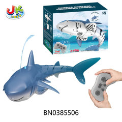 2.4G R/C SHARK W/LIGHTS,WATER SPRAY toys