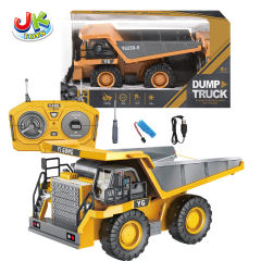 9CH 2.4G R/C TRUCK W/LIGHT,SOUND,YELLOW toys