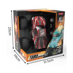 1:20 2.4G R/C STUNT CAR W/LIGHT,MUSIC，2 COLORS 