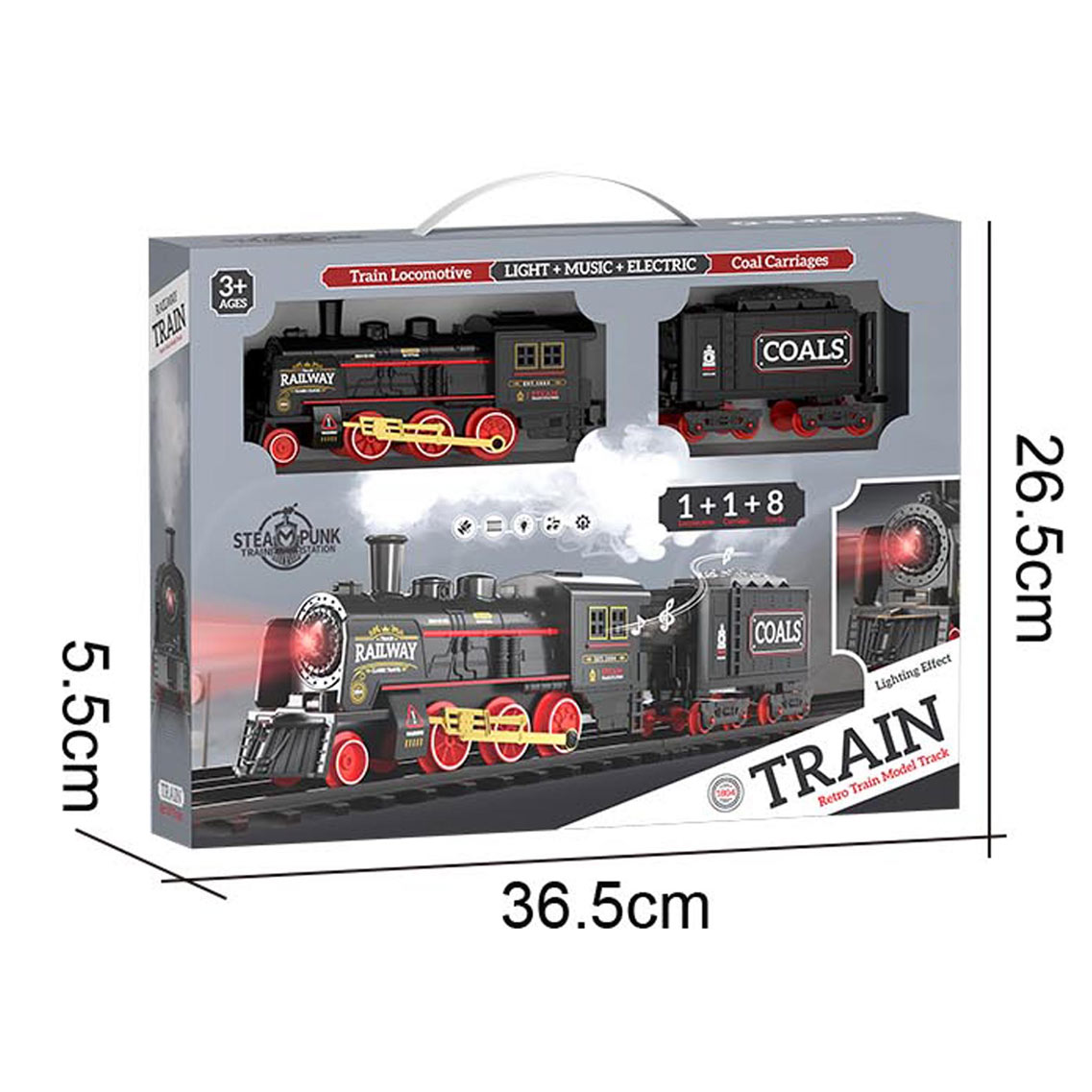 B/O RAIL TRAIN W/LIGHT,MUSIC toys