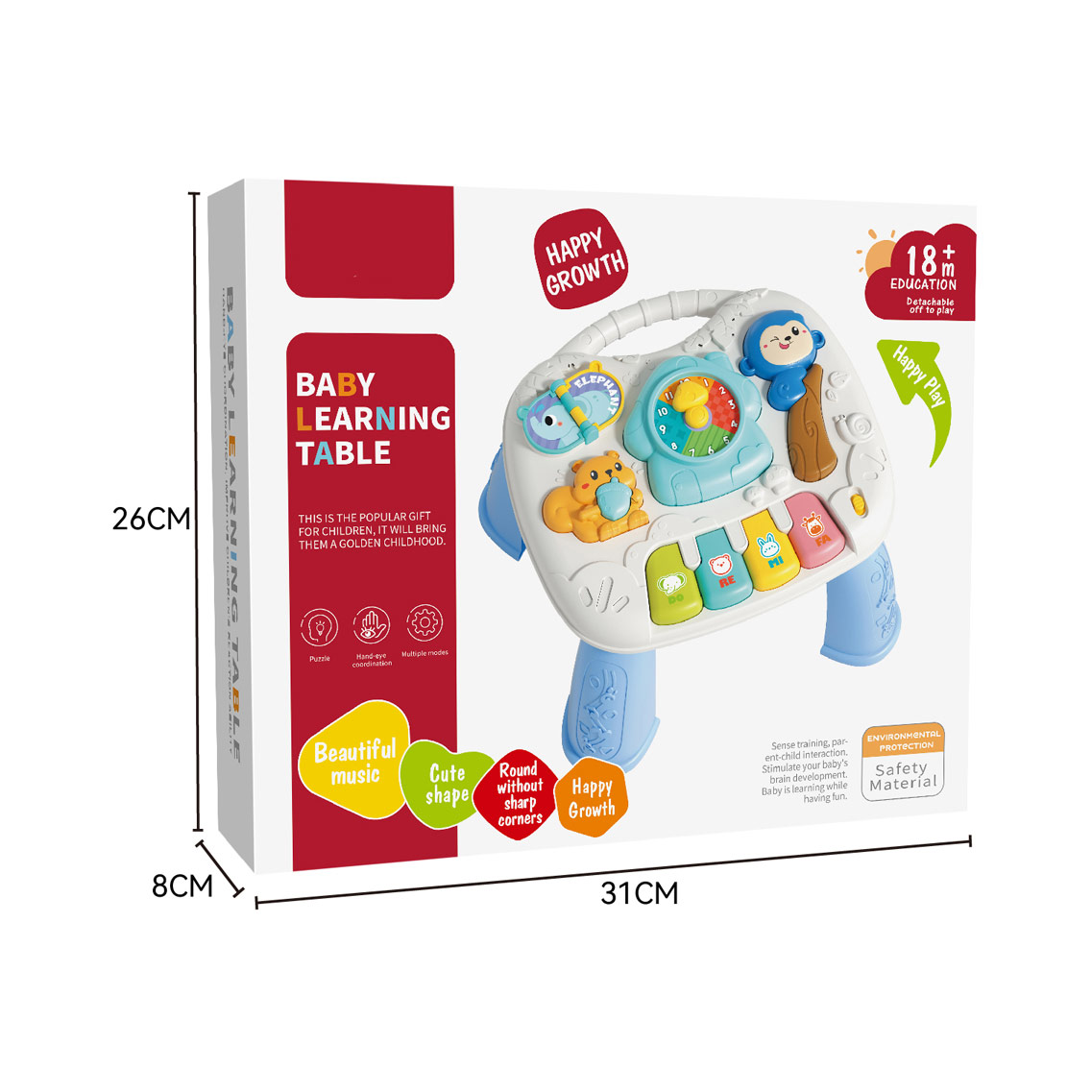 MUSIC STUDY DESK，BABY TOYS toys