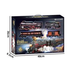 B/O RAIL TRAIN W/LIGHT&SMOKING toys