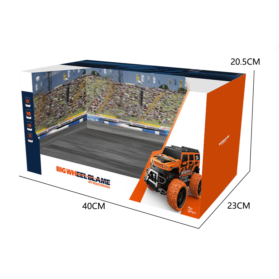 1:14 4CH 2.4G R/C CAR,2 COLORS toys