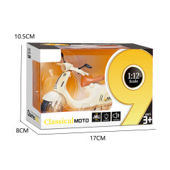 1:12 PULL BACK ALLOY MOTORCYCLE W/LIGHT,MUSIC,3 COLORS toys