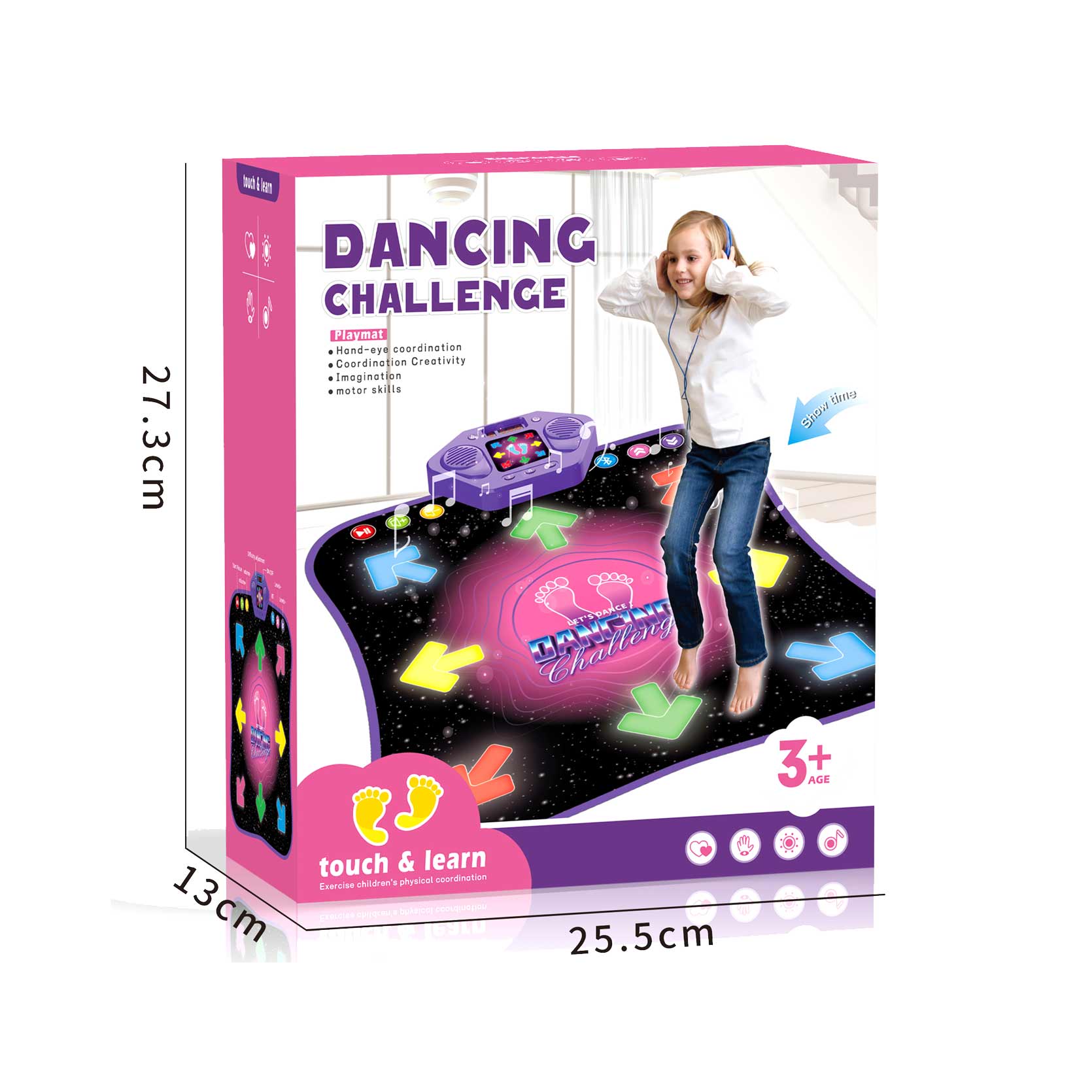 DANCING BLANKET W/LIGHT(BLUETOOTH VERSION) toys