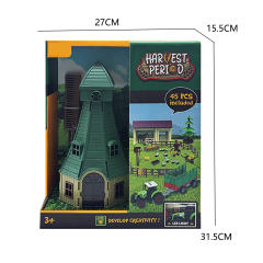 FARM ANIMAL SET,45PCS(FRICTION TRUCK W/LIGHT,SOUND) toys