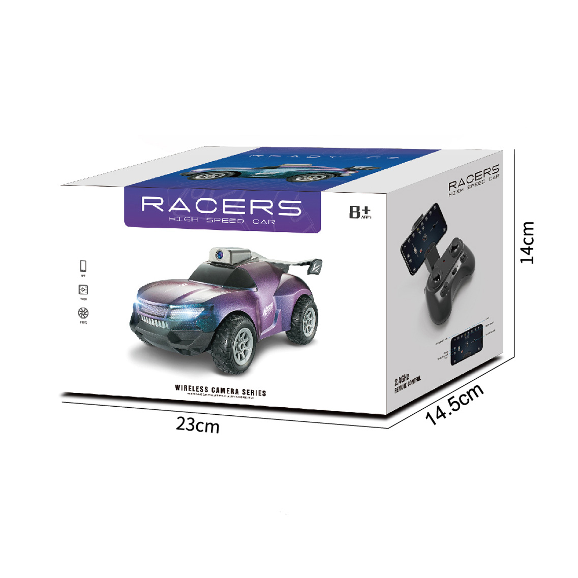 R/C CAR W/CAMERA(2 COLORS) toys