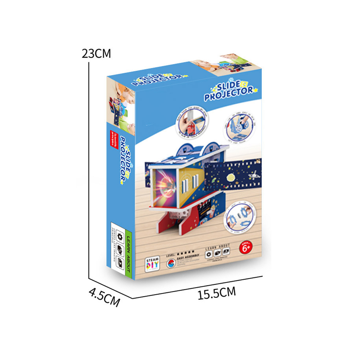 SLIDE PROJECTOR-3D PUZZLE toys