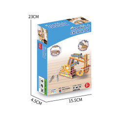 HYDRAULIC EXCAVATOR——3D PUZZLE  toys