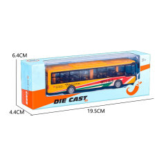 ALLOY PULL-BACK BUS(4 COLORS MIXED) toys