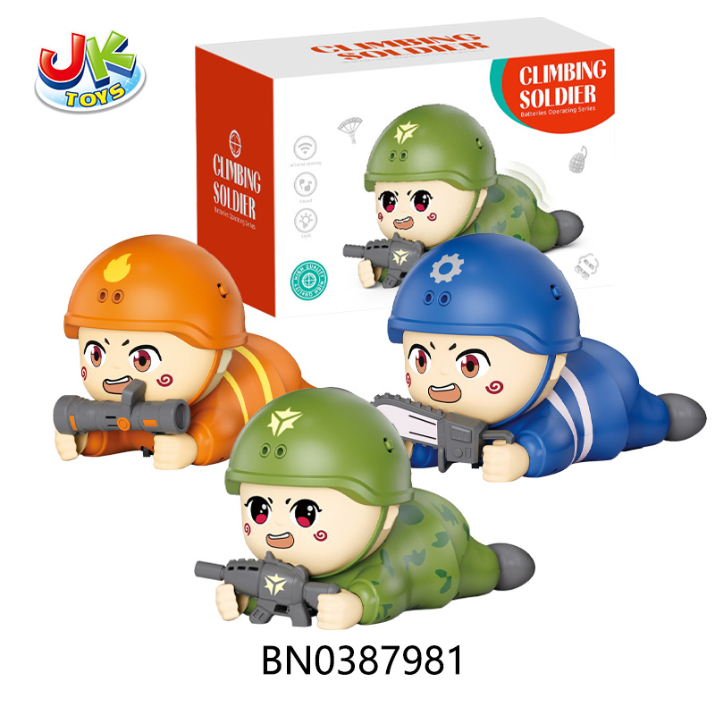 B/O INFRARED SENSOR DOLL(3 ASST,3 COLORS) toys