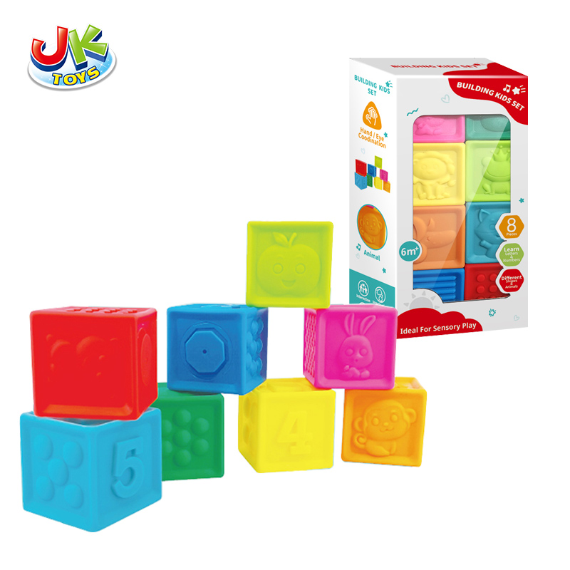 SOFT BUILDING BLOCKS 8PCS toys