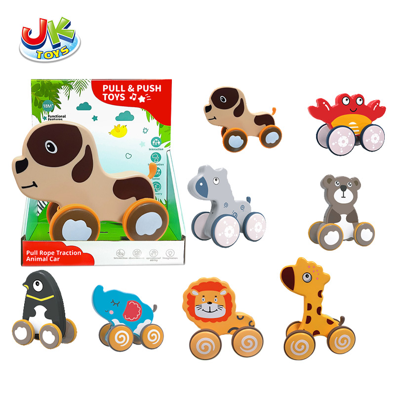 PULL ANIMAL CAR TOY toys