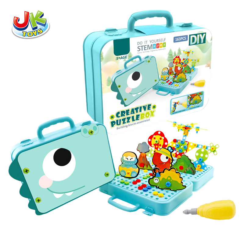 DINOSAUR DIY SCREW TOOL BOX toys