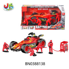 FRICTION EQUATION CAR SCENE SET W/LIGHT,SOUND(RED/BLACK/YELLOW) toys