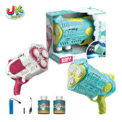 60-HOLE SPACE BUBBLE GUN，2 COLORS MIXED toys