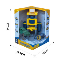 ENGINEERING MIXING SAND TOWER CAR SET toys
