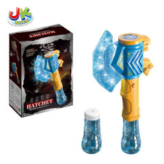 B/O AXE BUBBLE MACHINE W/1 BOTTLE OF130 ML BUBBLE WATER toys