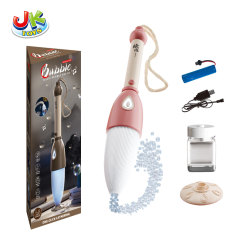 B/O BUBBLE BRUSH PINK   W/1 BOTTLE OF30 ML BUBBLE WATER toys