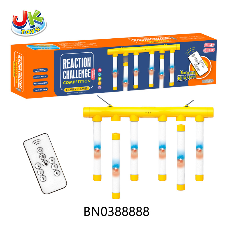 HAND SPEED CHALLENGE  W/REMOTE CONTROL,LIGHT，2 COLORS MIX toys