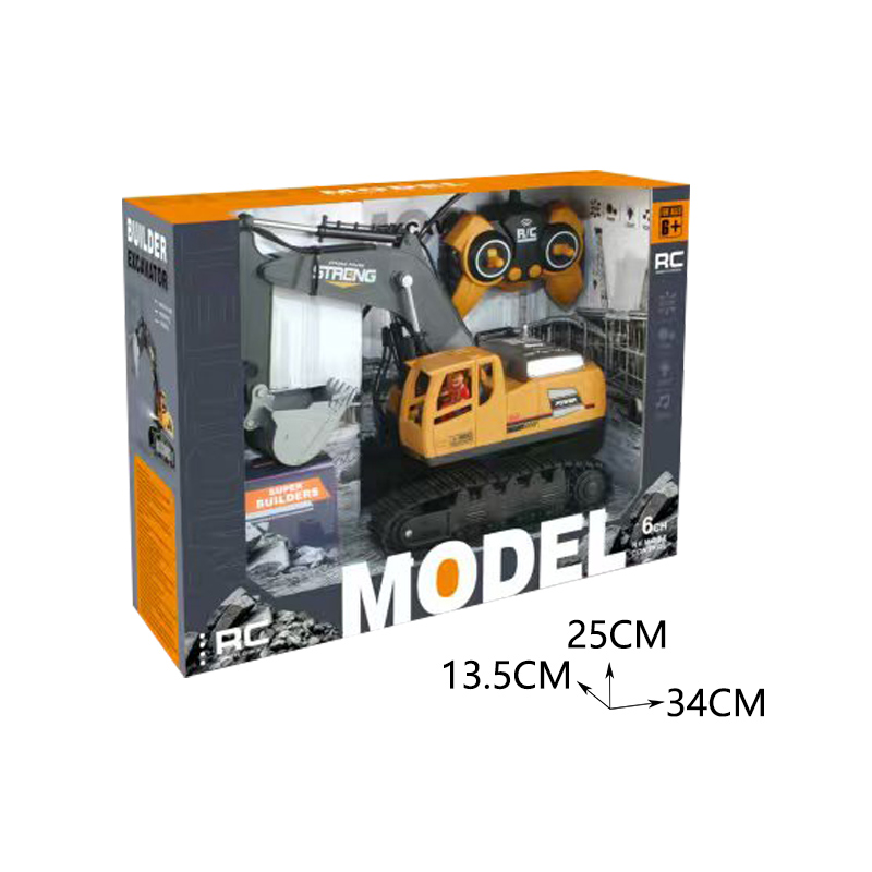 6CH R/C TRUCK W/LIGHT,MUSIC 2 COLORS toys