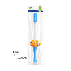 FISH BUBBLE WAND W/LIGHT,80ML toys