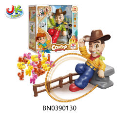COWBOY ROPING GAME W/MUSIC，INDUCTION toys