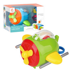 7-IN-1 STATIONERY AIRPLANE SET W/SEAL（2 COLORS） toys