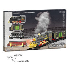 B/O RAILWAY TRAIN W/LIGHT,SOUND,SPRAY toys
