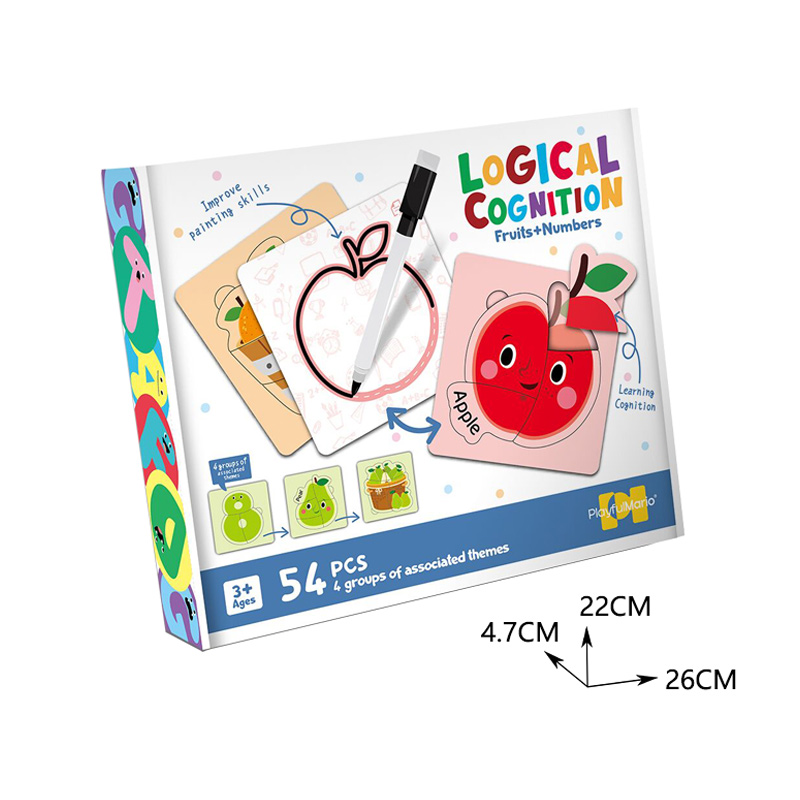 DOUBLE-LAYER COGNITIVE PUZZLE 54PCS toys
