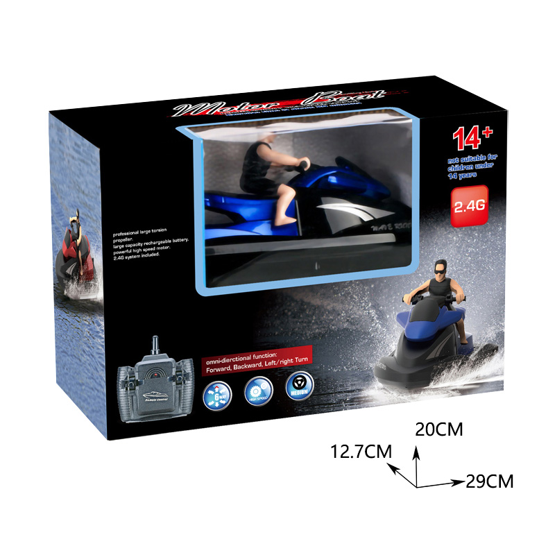 2.4G R/C MOTORBOAT(RED/BLUE) toys