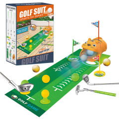 GOLF TIGER RETURN MACHINE(ORANGE-YELLOW) toys