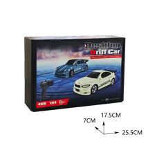 2.4G 1:64 R/C CAR W/LIGHT(WHITE/BLACK) toys