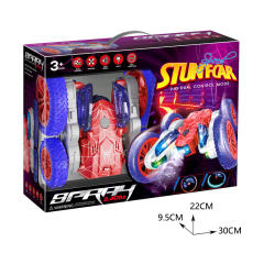R/C STUNT CAR W/SPRAY toys