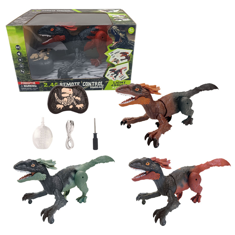 2.4G R/C DINOSAUR W/SPRAY,LIGHT,SOUND toys
