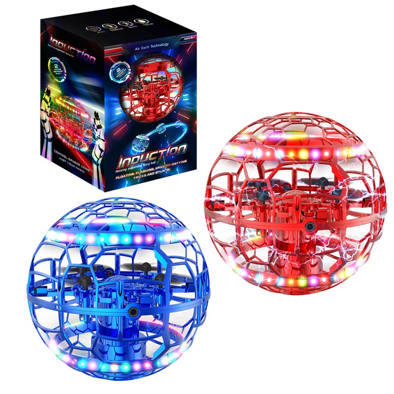 R/C SPHERICAL AIRCRAFT W/LIGHTS（BLUE/RED） toys