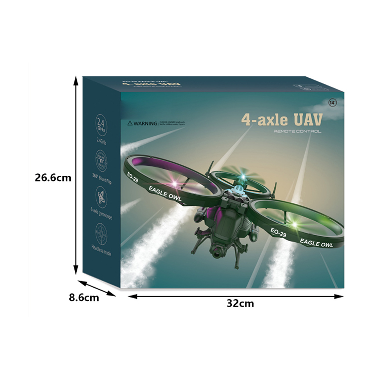R/C QUADCOPTER W/LIGHT toys