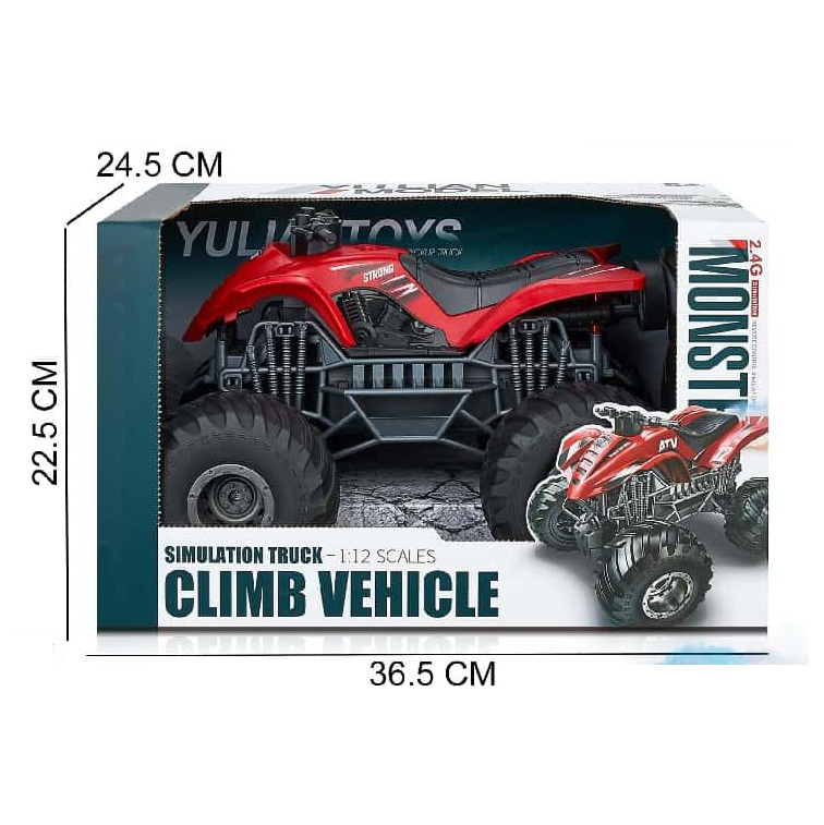1:12 2.4G R/C CLIMB CAR W/SPRAY（2 COLORS） toys